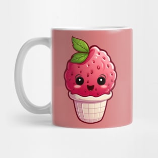raspberry ice cream Mug